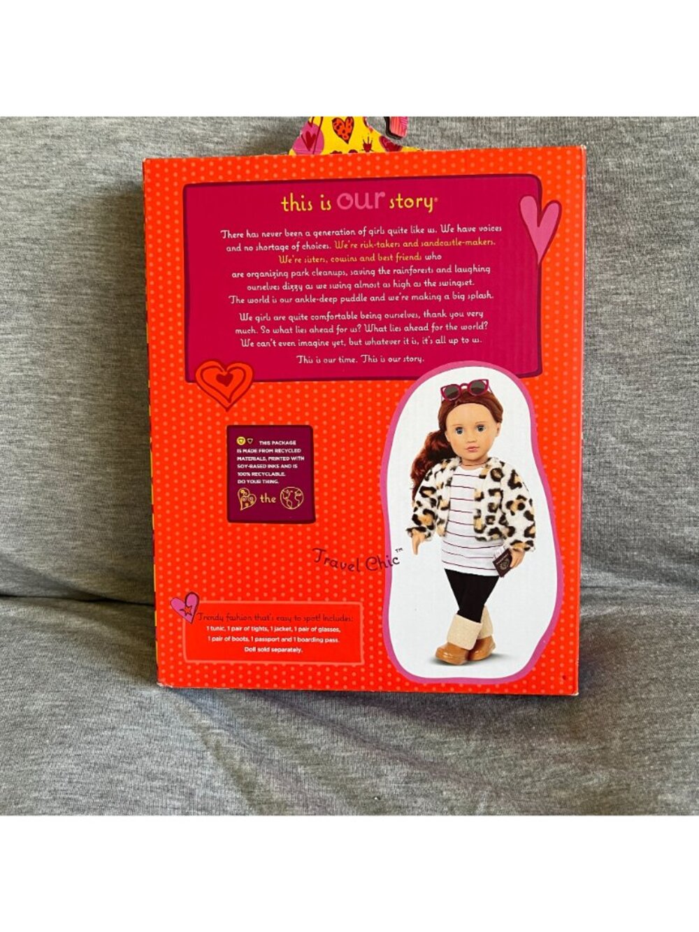 Our Generation Travel Chic Doll Clothes & Accessories Set For 18" Dolls - Stylis - Picture 2 of 4